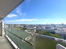 【兵庫県/西宮市高座町】グランドヒル西宮高座台マンション 南側バルコニーからの眺望