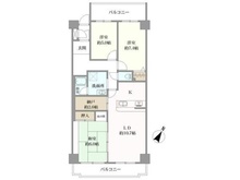 【兵庫県/西宮市高座町】グランドヒル西宮高座台マンション 間取り図