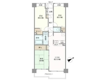 【千葉県/市川市市川南】コスモ市川アーバンフォルム 間取り図