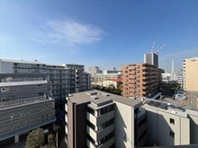 【千葉県/市川市新田】市川フアミリー第一マンシヨン バルコニーからの眺望