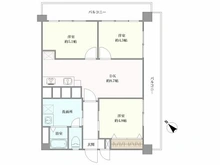 【千葉県/市川市行徳駅前】マンションニュー行徳第一 間取り図