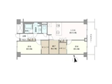 【東京都/港区白金台】クレール白金台 間取り図