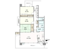 【東京都/国立市青柳】クリオ国立西壱番館 間取り図