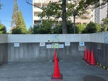 【兵庫県/神戸市東灘区向洋町中】RICイーストコート7番街 ゴミ置き場①