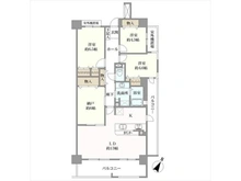 【兵庫県/神戸市東灘区向洋町中】RICイーストコート7番街 間取り図
