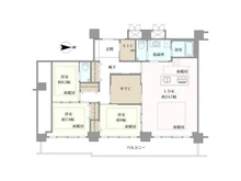 【兵庫県/芦屋市海洋町】ザ・レジデンス芦屋スイート 間取り図