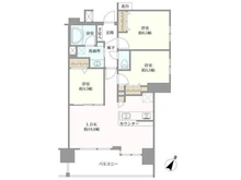 【兵庫県/芦屋市竹園町】セレッソコート芦屋竹園 間取り図