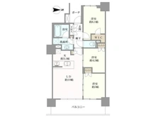 【東京都/葛飾区新宿】シティタワー金町 間取り図