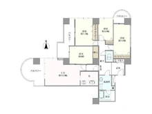 【東京都/足立区千住曙町】シテヌーブ北千住30A棟 間取り図