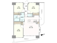 【東京都/江戸川区東葛西】コスモ葛西シティフォルム 間取り図