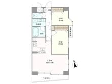 【東京都/世田谷区若林】アエリア三軒茶屋 間取り図
