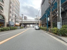 【東京都/世田谷区三宿】パークリュクス三宿 前面道路（２０２６年２月撮影）