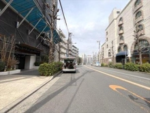 【東京都/世田谷区三宿】パークリュクス三宿 前面道路（２０２６年２月撮影）