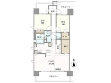 【大阪府/高槻市城西町】レ・ジェイド高槻 間取り図