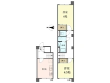 【東京都/中野区中央】鍋屋横丁住宅 間取り図