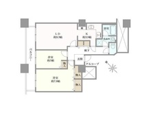 【東京都/中央区晴海】晴海アイランドトリトンスクエアビュータワー 間取り図