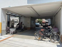 【大阪府/大阪市淀川区塚本】塚本東コーポA棟 【共有部】駐輪場①