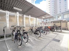【大阪府/大阪市淀川区新高】ファミール北大阪リバーサイド 駐輪場