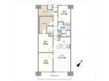 【大阪府/大阪市淀川区新高】ファミール北大阪リバーサイド 間取り図