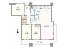 【東京都/練馬区石神井町】石神井公園ピアレス 間取り図