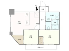 【東京都/台東区寿】シュロス浅草 間取り図