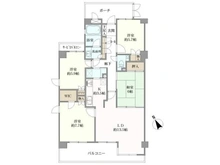 【埼玉県/上尾市谷津】コスモ上尾ロイヤルフォルム 間取り図