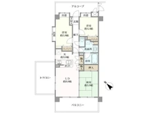【東京都/日野市万願寺】アーバンキャッスル高幡不動 間取り図
