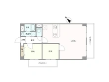 【東京都/荒川区東尾久】リレント町屋 間取り図