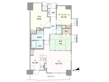 【大阪府/大阪市住吉区東粉浜】シャルマンフジビルト・モアー住吉・東粉浜 間取り図