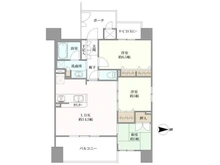 【大阪府/大阪市住吉区我孫子東】ブラームスあびこファスト 間取り図