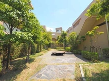 【大阪府/大阪市阿倍野区橋本町】ジョイアコルテ阿倍野晴明丘 共用部＿中庭
