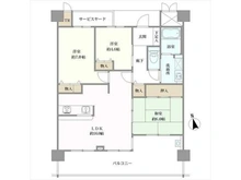 【大阪府/大阪市阿倍野区旭町】あべのセントレーベ 間取り図
