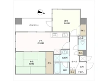 【大阪府/大阪市天王寺区勝山】大洋ハイツ夕陽ヶ丘 間取り図