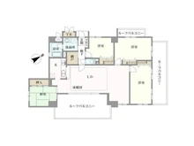 【愛知県/名古屋市瑞穂区松月町】ネオグランデ瑞穂松月 間取り図