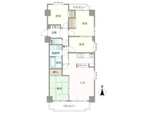 【愛知県/名古屋市昭和区桜山町】イトーピア桜山マンション 間取り図