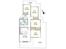 【愛知県/名古屋市天白区表山】ルミエール八事 間取り図