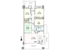 【愛知県/名古屋市瑞穂区牛巻町】ライオンズマンション神宮東 間取り図