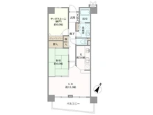 【愛知県/名古屋市熱田区旗屋】バンベール西高蔵 間取り図