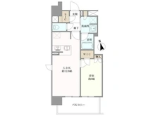 【愛知県/名古屋市西区那古野】オープンレジデンシア名駅那古野 間取り図