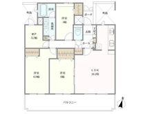 【愛知県/名古屋市名東区赤松台】赤松台パークハウス弐番館 間取り図