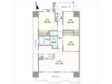 【愛知県/名古屋市名東区名東本通】星ケ丘グランドハイツ 間取り図