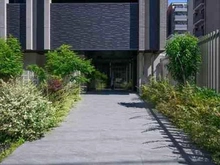 【愛知県/名古屋市瑞穂区洲雲町】オープンレジデンシア瑞穂桜山 マンション入り口