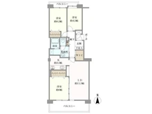 【愛知県/名古屋市西区鳥見町】パークシティ鳥見 間取り図