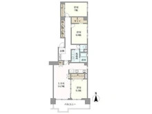 【愛知県/名古屋市西区鳥見町】パークシティ鳥見 間取り図