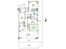 【愛知県/名古屋市瑞穂区岳見町】Brillia瑞穂岳見町 間取り図
