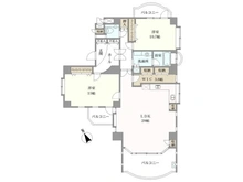 【愛知県/名古屋市千種区今池】デルフィーノ・パラッツオ 間取り図