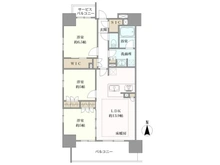 【愛知県/名古屋市西区菊井】サンクレイドル名古屋 間取り図