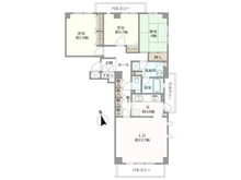 【愛知県/名古屋市千種区日岡町】日岡町パークハウス 間取り図