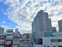 【神奈川県/横浜市中区山下町】山下町ハイツ 南東側バルコニーからの眺望