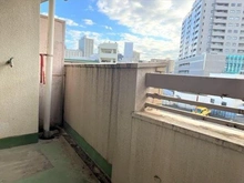 【神奈川県/横浜市中区山下町】山下町ハイツ 南東側バルコニー